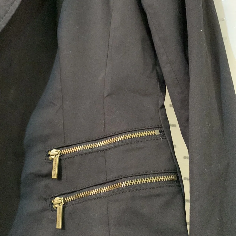 🌟Host Pick✨MICHAEL Michael Kors-Asymmetrical Fitted Blazer EUC - Picture 7 of 10